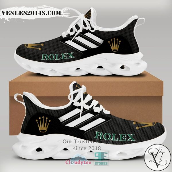 Rolex Black Pattern Clunky Max Soul Shoes