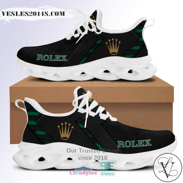 Rolex Swiss Black Clunky Max Soul Shoes