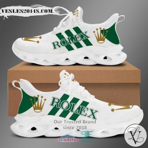 Rolex Swiss White Green Color Clunky Max Soul Shoes