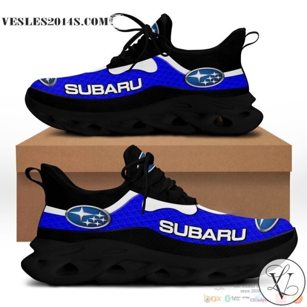 Subaru blue Clunky max soul shoes n5w